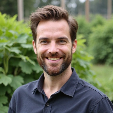 Portrait of Marcus Thorne, Head of Sustainable Sourcing at Rejuqvvionex.